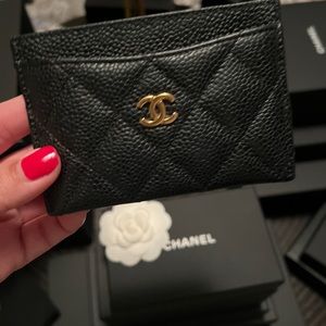 Chanel card case